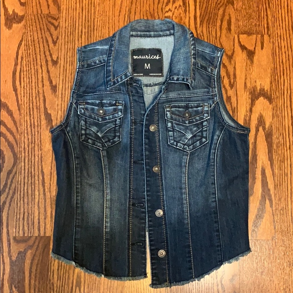 Denim vest